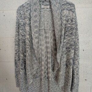 Emily Rose Women Knit Gray Open Cardigan Size Small